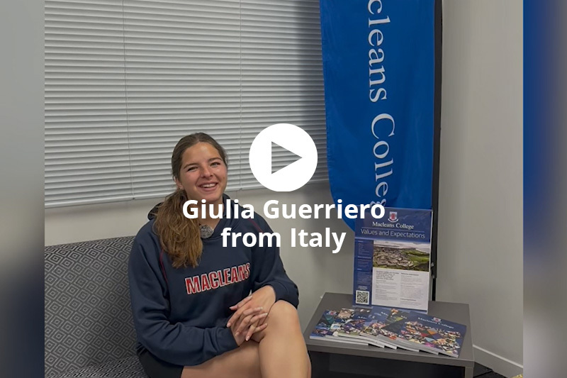 Giulia Guerriero from Italy