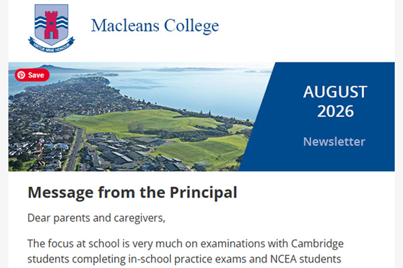 Newsletter august 2026