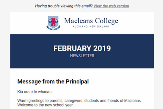 Newsletter February 2019