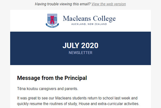 Newsletter July 2020
