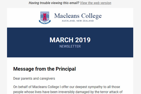 Newsletter March 2019