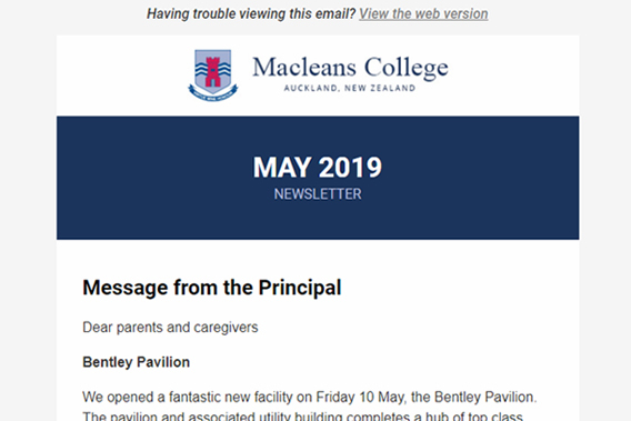 Newsletter May 2019