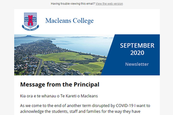 Newsletter September 2020