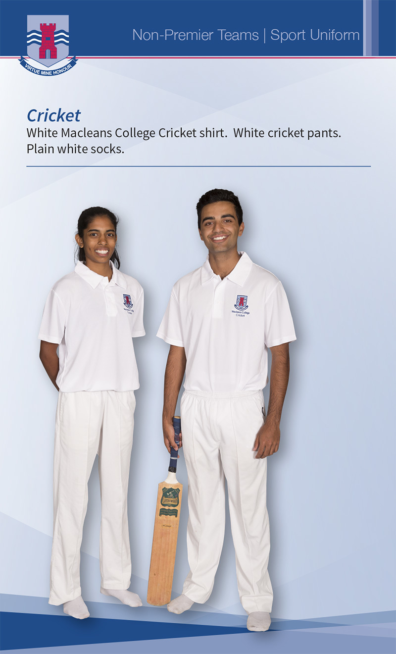 Sport Uniform Cricket