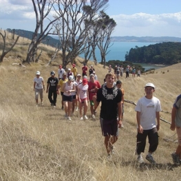 Year 9 Camp on Ponui Island