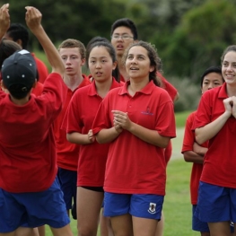 Rutherford students at Picnic Day