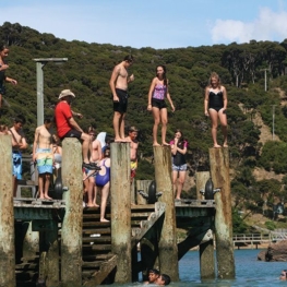 Year 9 camp at Kawau Island